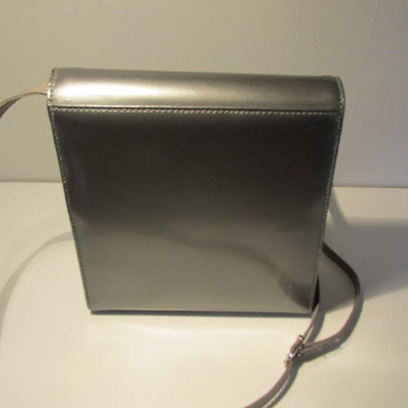 Vintage Wiljotti Shoulder Bag, Metallic Grey - Picture 4 of 7